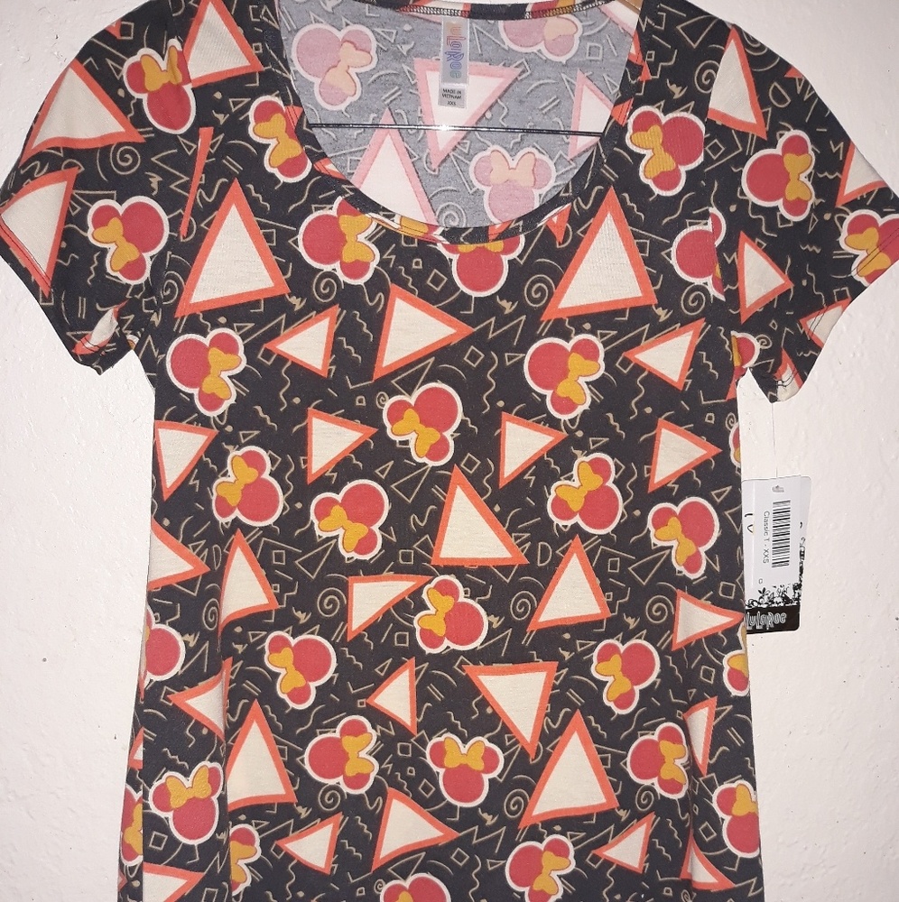 Lularoe Minnie Retro Disney XXS perfect T NWT